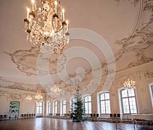 Interior in Rundale Palace