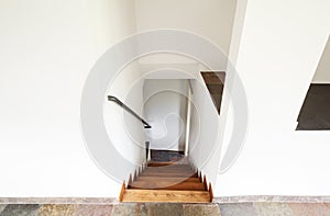 Interior rustic house, stairs