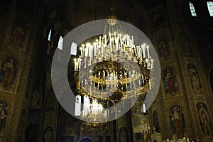 Interior of Cathedral, Sofia, Bulgaria