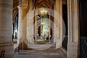 interior of the saint germain church