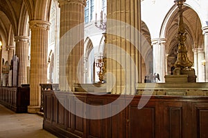 interior of the saint germain church