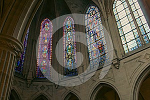 interior of the saint germain church