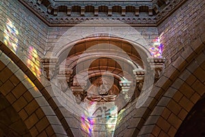 Interior of Saint Nicholas Cathedral in Monaco photo