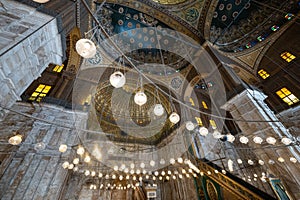Interior of Saladin Citadel Mosque