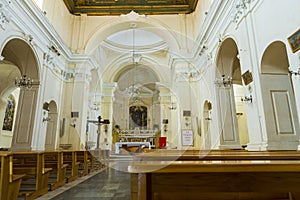 Interior of San Matteo Apostolo church photo