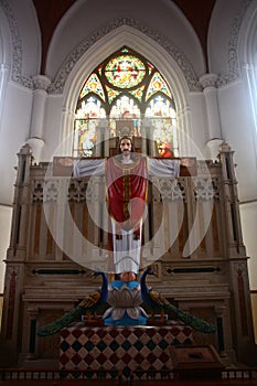 Interior - San Thome Basilica, Chennai photo