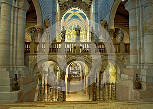 Interior of San Zeno photo