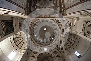 Interior of Santa Maria delle Grazie in Milan