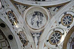 Interior of Santa Maria delle Grazie, Milan