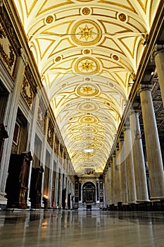 Interior of the Santa Maria Maggiore