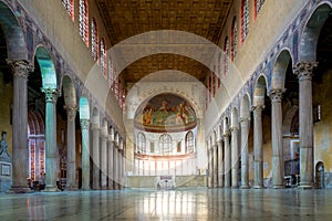 Interior of Santa Sabina photo