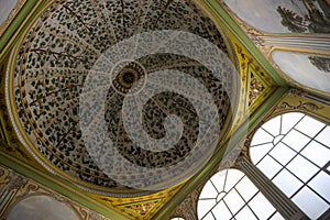 Interior of Santa Sofia in Istanbul