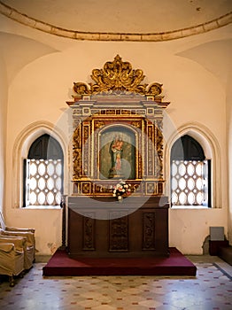 Interior of Santo Domingo cathedral