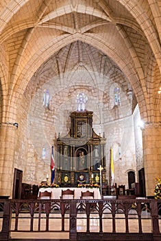 Interior of Santo Domingo cathedral