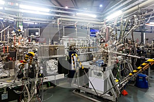 Interior of Scientific Experimental Laboratory