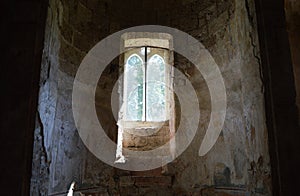 Interior of the Serbian Orthodox monastery