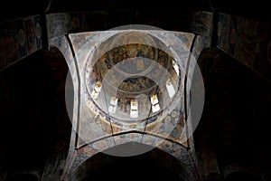 Interior of the Serbian Orthodox monastery