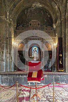 Interior of Sevanavank ,Sevanavank Monastery, in Armenia