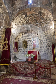 Interior of Sevanavank ,Sevanavank Monastery, in Armenia
