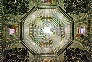 Interior of Shahi Zinda Mausoleum