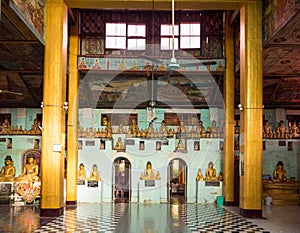 Interior of the Shite-thaung Temple in Mrauk-U, Myanmar