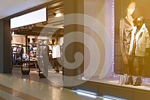 Interior of shoppingmall