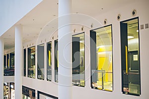 Interior of shoppingmall