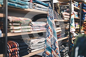 Interior shot of Pendleton store in Woodburn Premium Outlets in USA