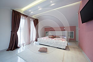 Interior of a specious bedroom