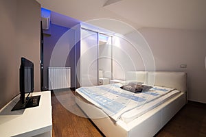 Interior of a specious bedroom