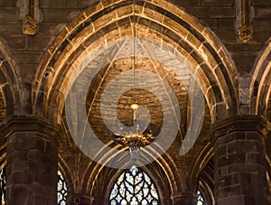 Interior of St Giles Cathedral, Edinburgh, Detail