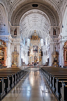 Interior of St Michael`s Church