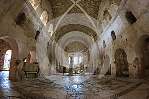 Interior of the St. Nicholas Church Demre Turkey