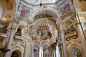 Interior of St. Nicholas Church, Prague