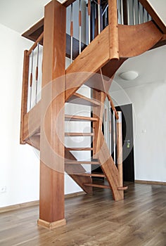 Interior stairs wooden