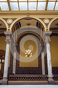 Interior of State Capitol in Indianapolis