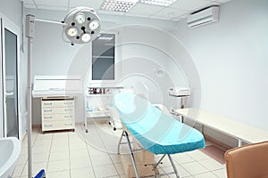 Interior of surgery room