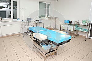 Interior of surgery room