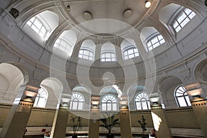 Interior of Szechenyi Spa (Bath, Therms) in Budapest