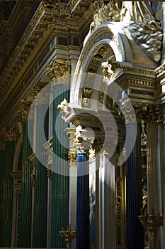 Interior of temple