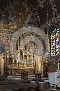 High Altar - Basilica of the Holy Blood - Bruges - Belgium