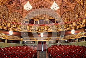Interior of theatre