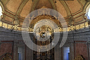 Interior of Torre de Clerigos Church, Porto