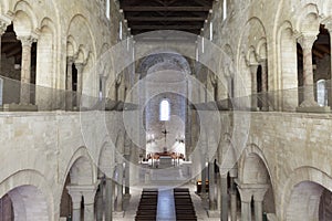 Interior of Trani Cathedral