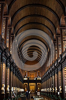 Interior of Trinity College Library, Dublin