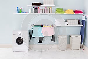 Interior Of Utility Room