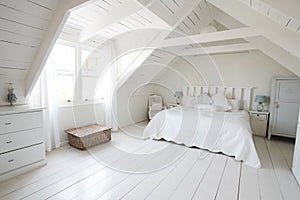 Interior View Of Beautiful Light And Airy Child`s Bedroom