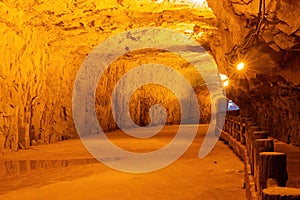 Interior view of the Beihai Tunnel