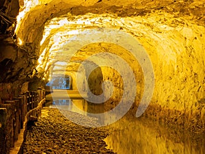 Interior view of the Beihai Tunnel