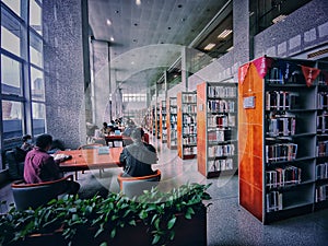 interior view of bubei provical library